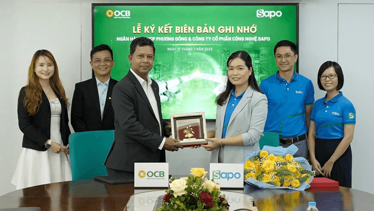 SAPO ký kết thỏa thuận hợp tác với Ngân hàng TMCP Phương Đông (OCB)
