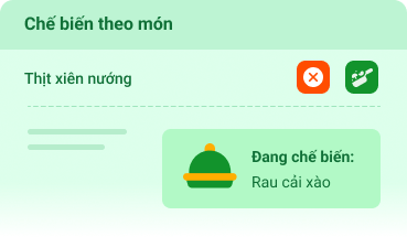 tăng tốc quy trình phục vụ