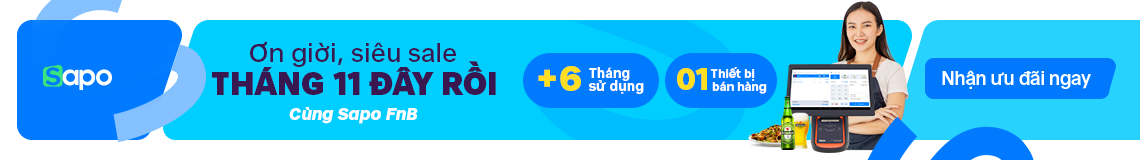 Khuyến mãi linh đình mừng sapo 15 tuổi
