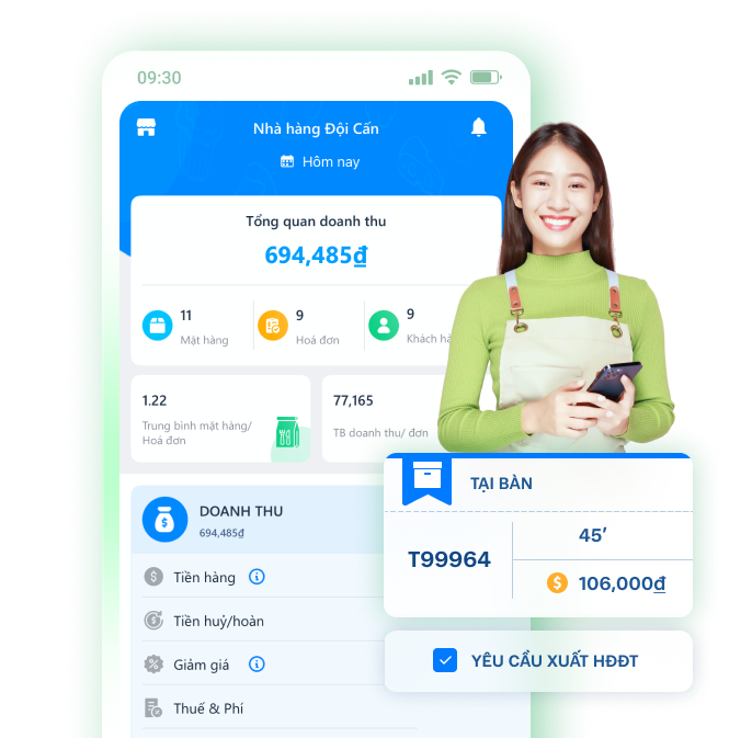 quản lý doanh thu