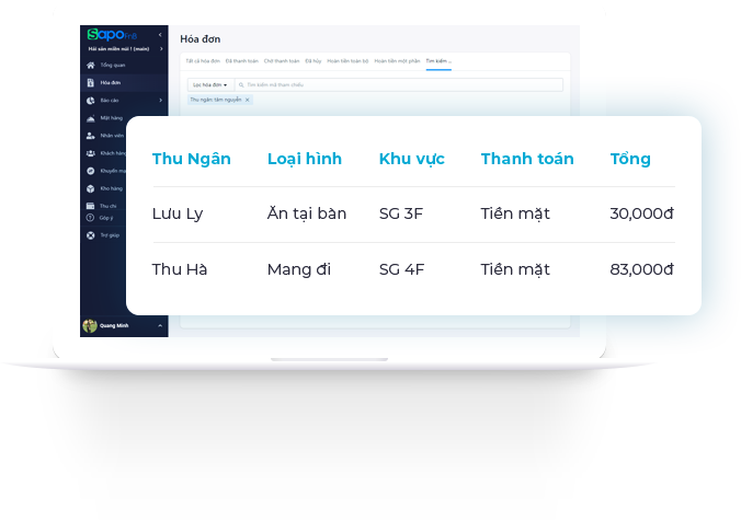 phần mềm tính tiền trên máy tính