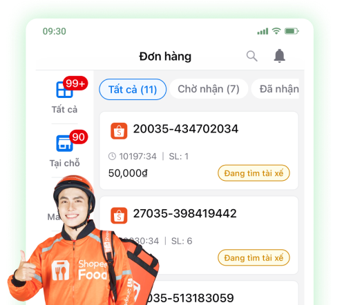 bán hàng trên ShopeeFood