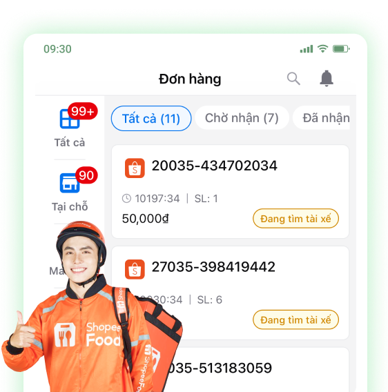 bán hàng trên ShopeeFood