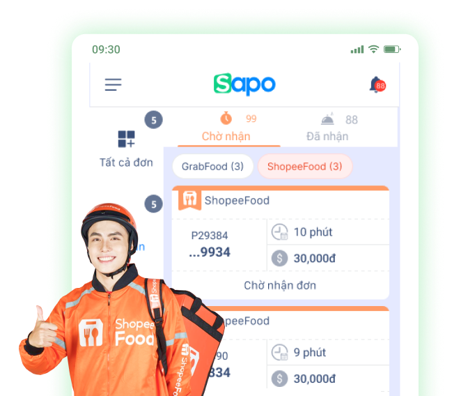 bán hàng trên ShopeeFood