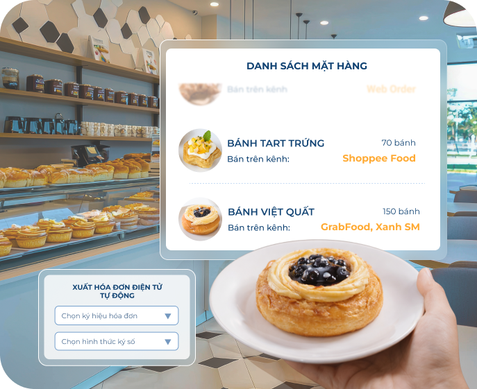 phần mềm quản lý tiệm bánh Sapo