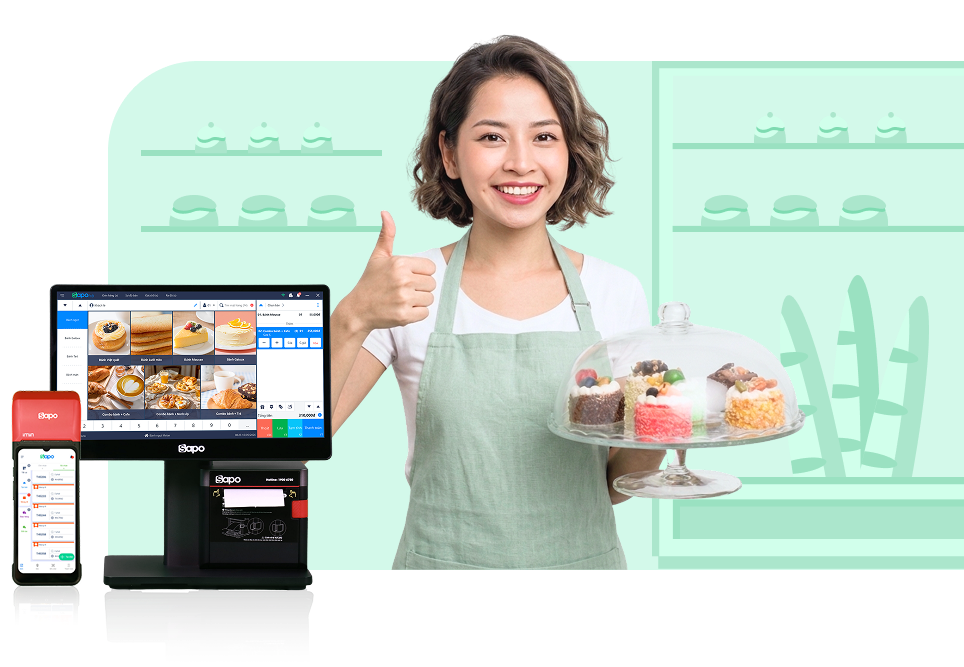phần mềm quản lý tiệm bánh Sapo