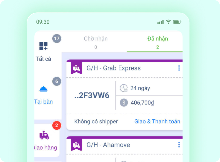 quản lý đơn hàng chặt chẽ