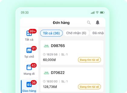 quản lý đơn hàng chặt chẽ