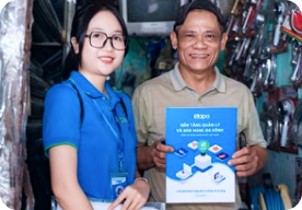 Sapo hỗ trợ hộ kinh doanh chuyển đổi hddt