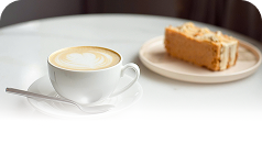 tiệm bánh kết hợp quán cafe