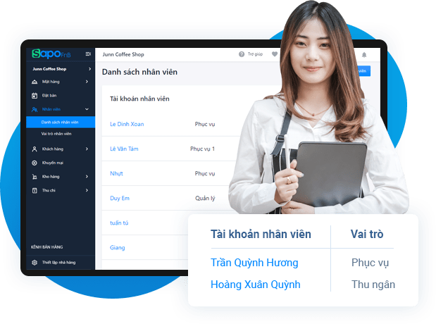 Phần mềm quản lý thu chi nhà hàng