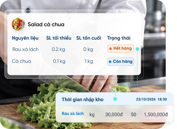 quản lý nguyên vật liệu