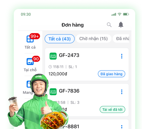 bán hàng trên grabfood