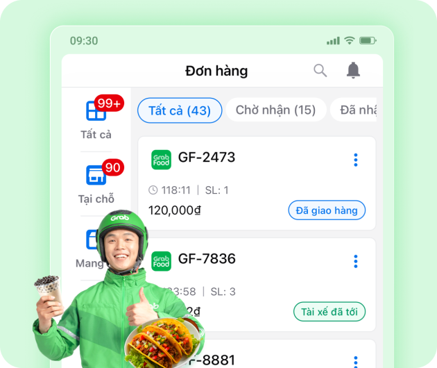 bán hàng trên grabfood