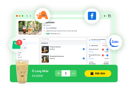 tạo trang bán hàng