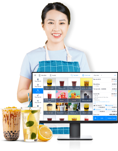 phần mềm quản lý quán trà sữa