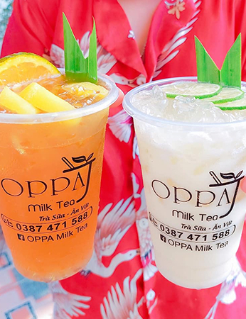 Oppa Milk Tea