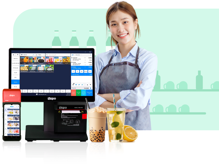 phần mềm quản lý quán trà sữa trà chanh