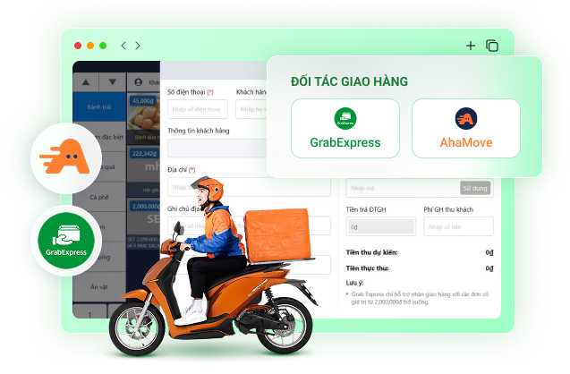 theo dõi đơn vị vân chuyển dễ dàng