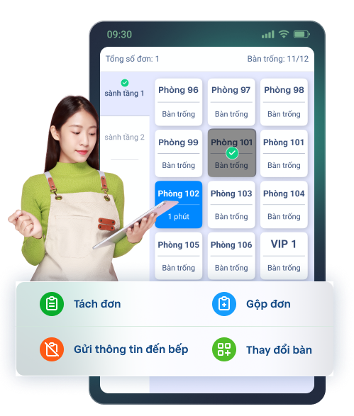phục vụ dễ dàng