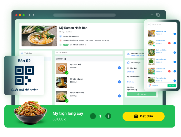 bán hàng online dễ dàng qua web