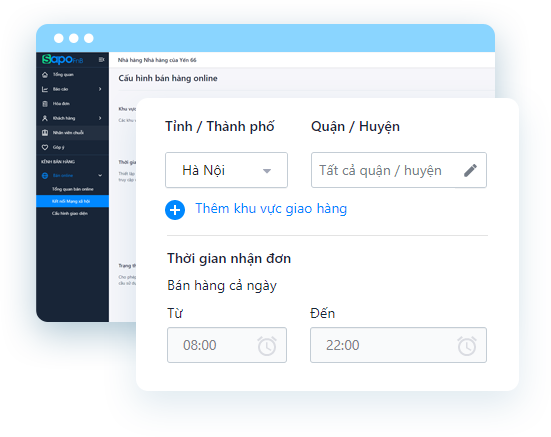 Tăng trưởng doanh thu nhà hàng với kênh bán hàng online Web Order