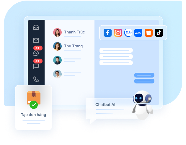ứng dụng chat đa kênh tập trung Sapo
