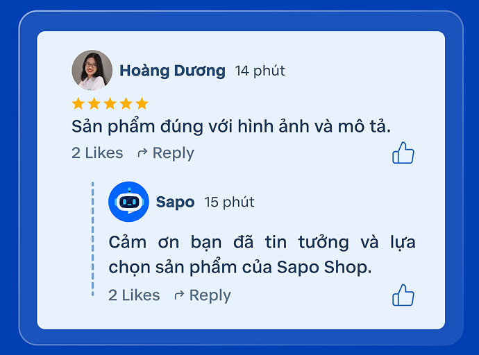 AI tổng hợp & phản hồi đánh giá tự động