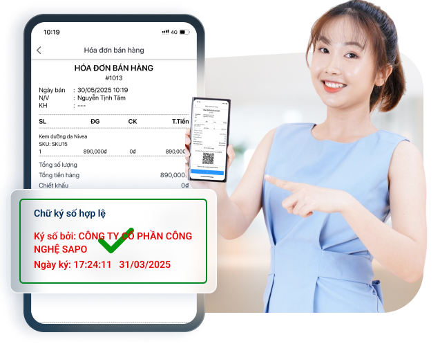 hóa đơn điện tử và chữ ký số