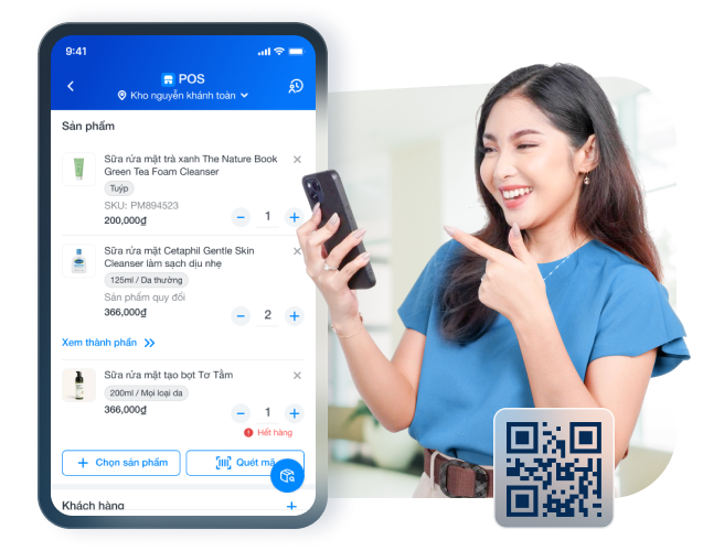 quản lý bán hàng đơn giản, thông minh