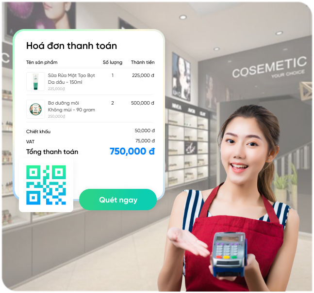 Thanh toán không tiền mặt an toàn và tiện lợi