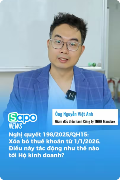 Việc xoá bỏ thuế khoán tác động như thế nào tới hộ kinh doanh