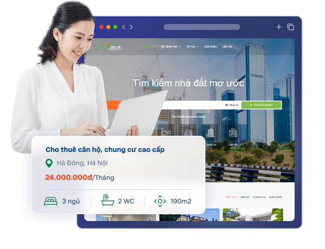 Xu hướng thiết kế website bất động sản