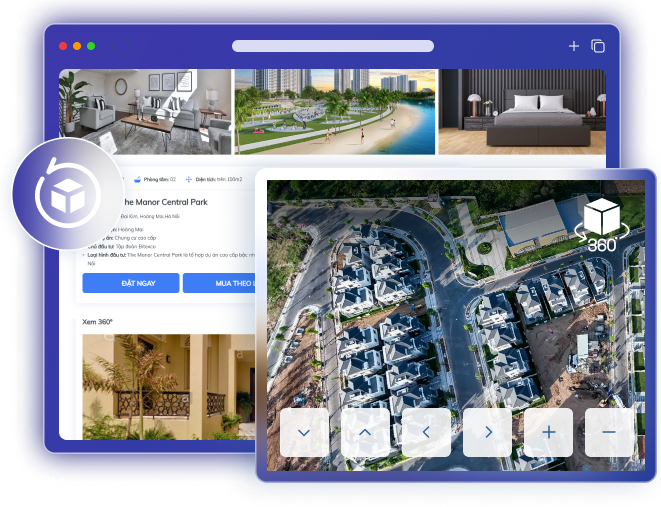 Ứng dụng công nghệ VR trên website bất động sản