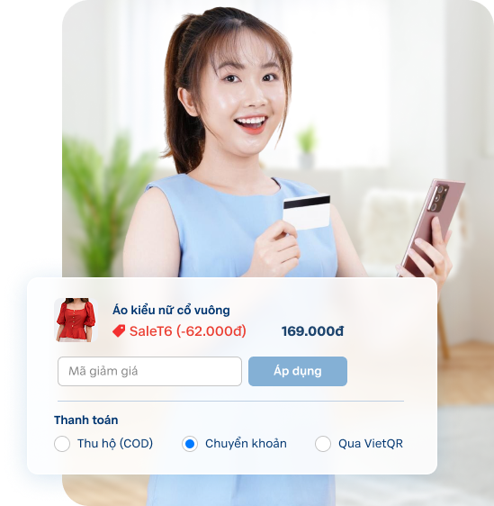 Website thời trang giúp bạn thanh toán tự động, nhanh và chính xác