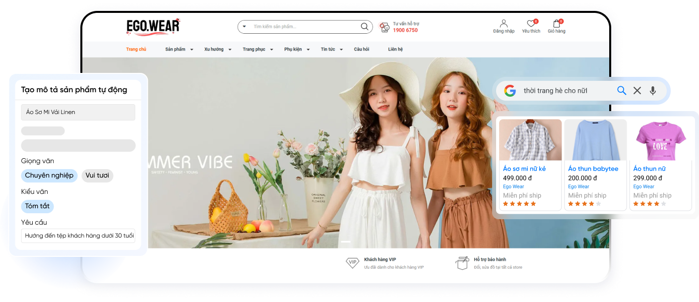 Thiết kế website thời trang chuẩn SEO từ nội dung đến cấu trúc