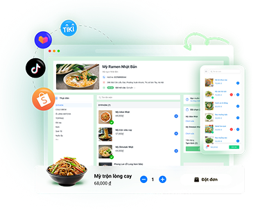 mở rộng bán online trên app giao đồ ăn