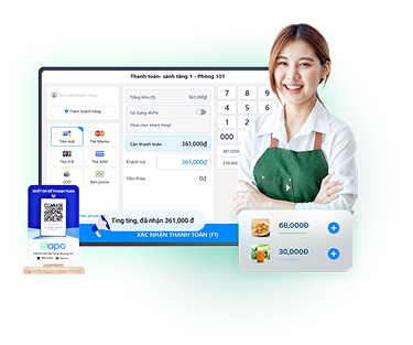 phần mềm sapo cho lĩnh vực nhà hàng