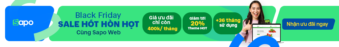 Khuyến mãi linh đình mừng sapo 15 tuổi