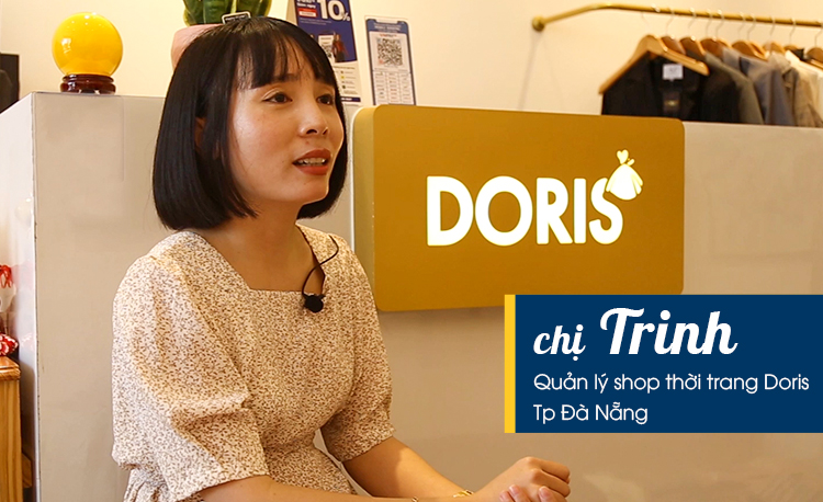 Chị Trinh - Quản lý thời trang Doris Tp Đà Nẵng