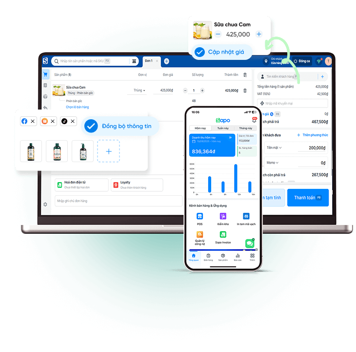 quản lý linh hoạt trên mọi thiết bị
