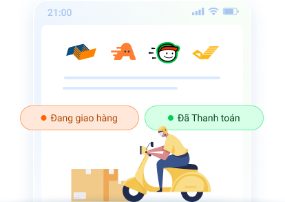 đẩy đơn vận chuyển