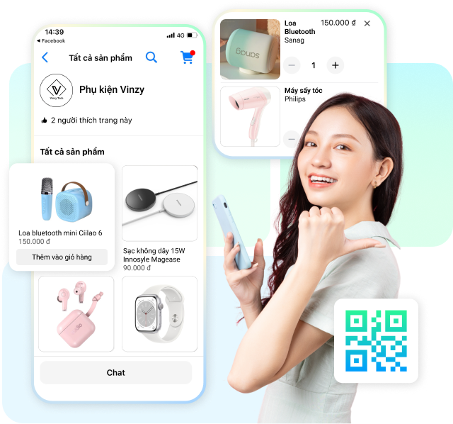 Tính năng Khám phá sản phẩm trên Messenger giúp tăng chuyển đổi đơn hàng nhờ tạo trải nghiệm mua sắm liền mạch