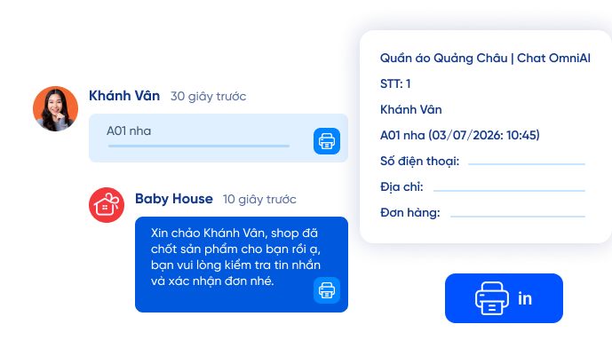 Phần mềm in bình luận livestream Sapo giúp xử lý đơn hàng nhanh hơn