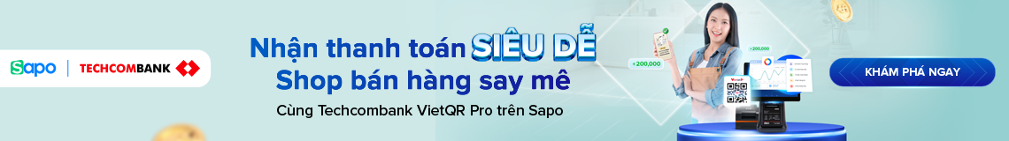 Cùng Techcomback VietQR Pro trên Sapo