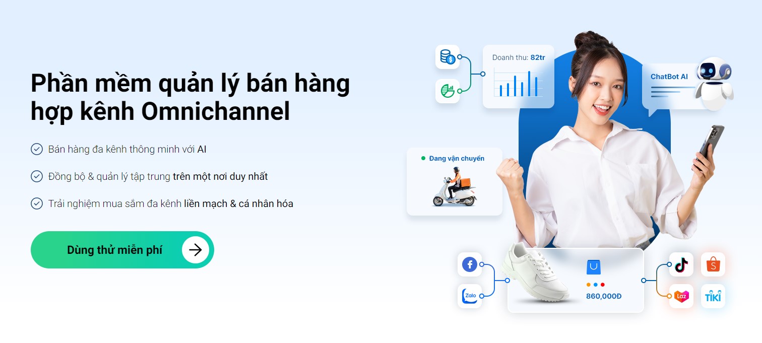 BÁN HÀNG ĐA KÊNH  XU HƯỚNG KINH DOANH TRONG XÃ HỘI HIỆN ĐẠI