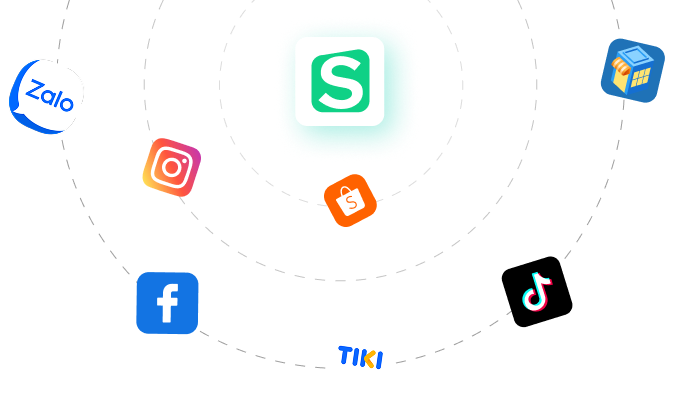 Sapo gom toàn bộ kênh bán quản lý trên một nền tảng