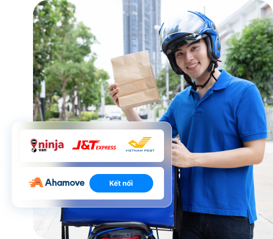 Kết nối nhiều đối tác vận chuyển uy tín