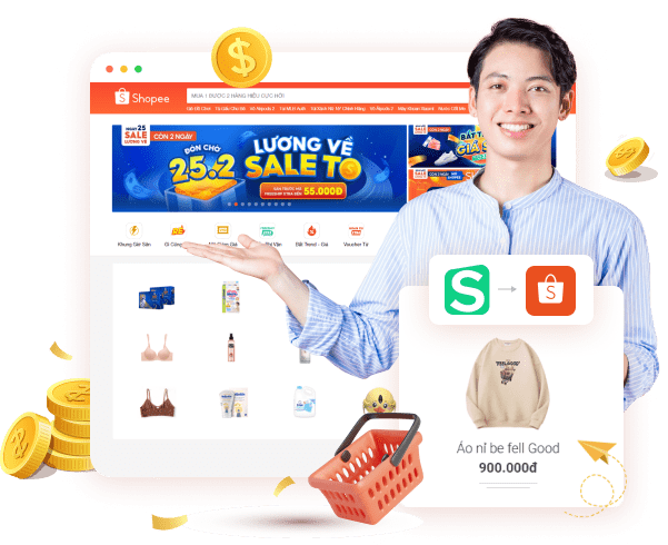 phần mềm bán hàng shopee