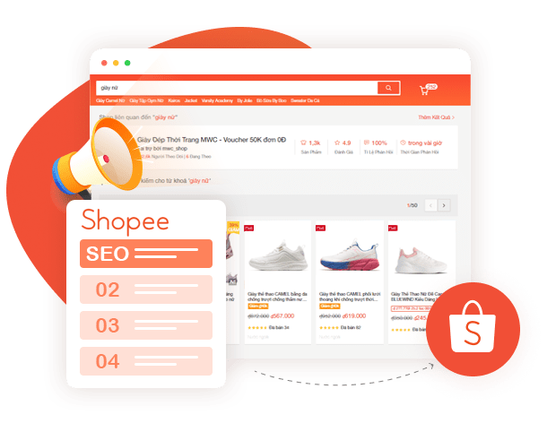 phần mềm tăng trưởng bán hàng shopee